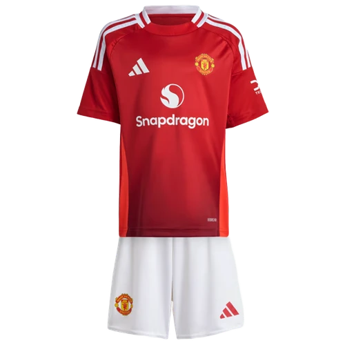 Manchester United 24/25 Kid's Home Shirt and Shorts