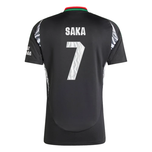 SAKA #7 Arsenal 24/25 Stadium Men's Away Shirt - Arsenal Font