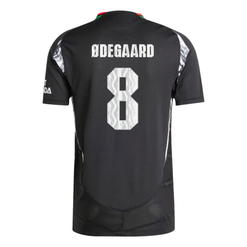 ØDEGAARD #8 Arsenal 24/25 Authentic Men's Away Shirt - Arsenal Font