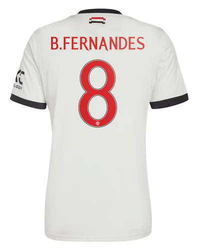 B.FERNANDES #8 Manchester United 24/25 Stadium Men's Third Shirt - Man United Font