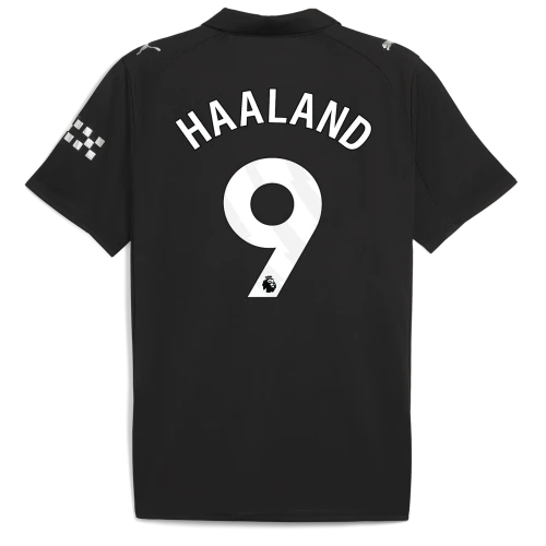 HAALAND #9 Manchester City 25/26 Stadium Men's Away Shirt - PL Font