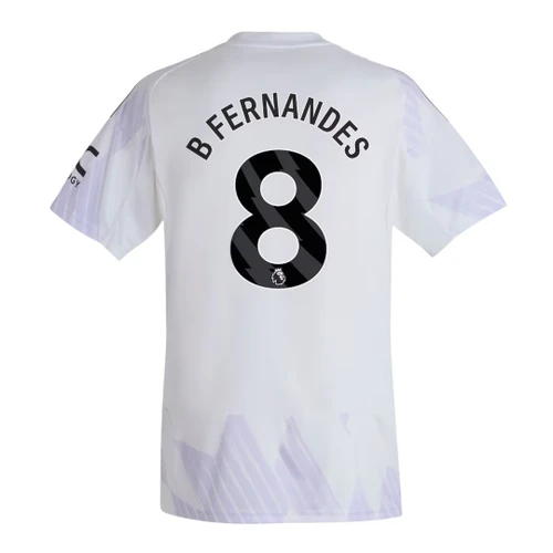 B.FERNANDES #8 Manchester United 25/26 Stadium Men's Away Shirt - PL Font
