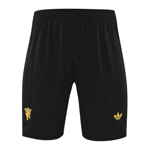 Manchester United 25/26 Men's Black-Gold Terrace Icon Shirt