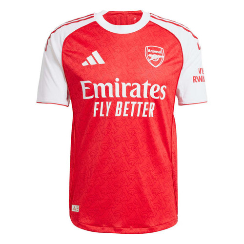 ØDEGAARD #8 Arsenal 25/26 Authentic Men's Home Shirt - PL Font