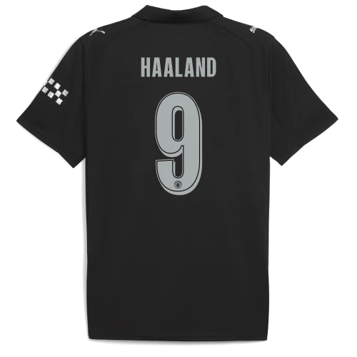 HAALAND #9 Manchester City 25/26 Kid's Away Mini-Kit - City Font