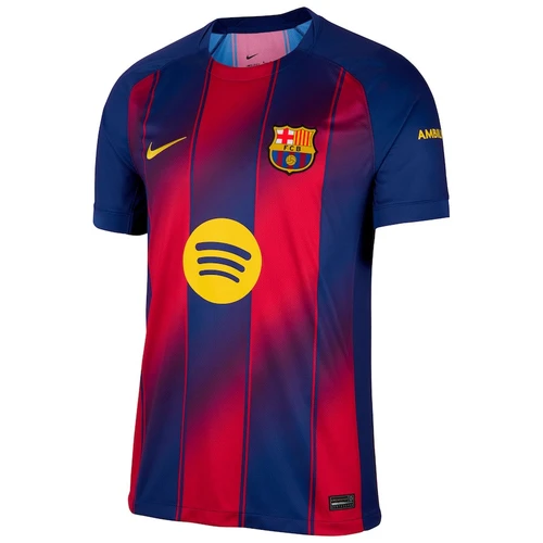 LAMINE YAMAL #10 Barcelona 25/26 Stadium Men's Home Shirt - La Liga Font