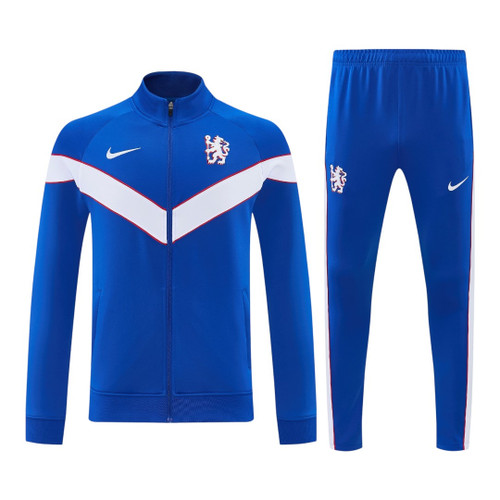 Chelsea 26/27 Men's Blue Long Zip Tracksuit