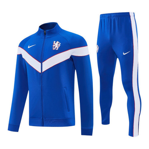 Chelsea 26/27 Men's Blue Long Zip Tracksuit