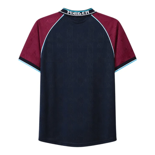 West Ham United x Iron Maiden 99/01 Men's Third Retro Shirt