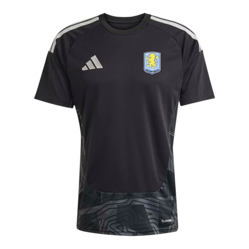 Aston Villa 26/27 Kid's Black Goalkeeper Set