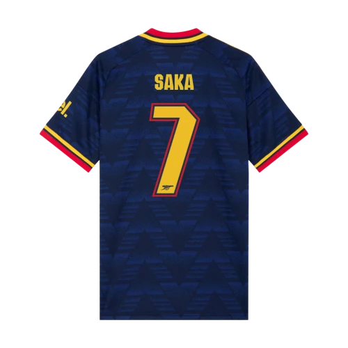 SAKA #7 Arsenal 26/27 Stadium Men's Away Shirt - Club Font