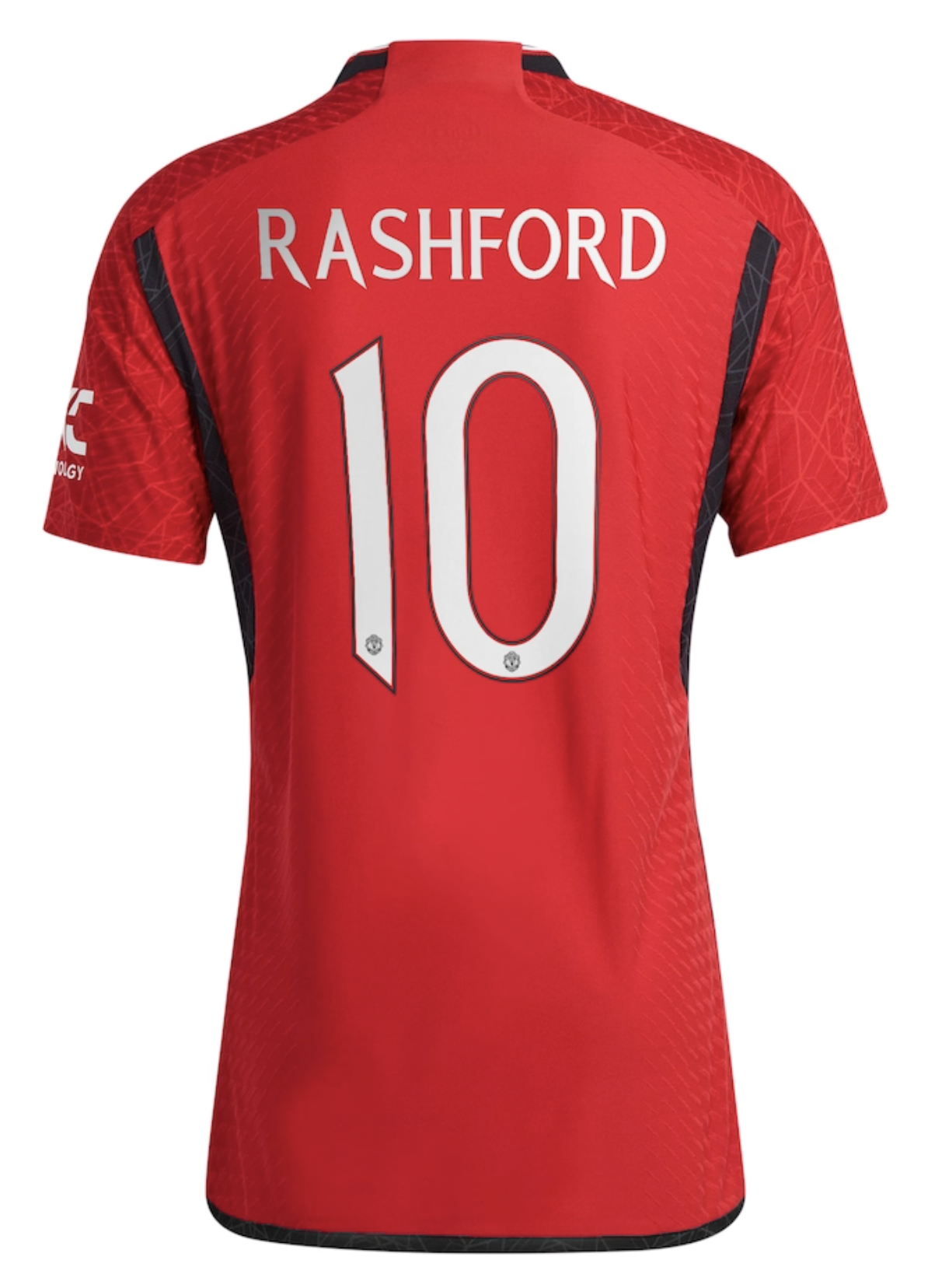 RASHFORD #10 Manchester United 23/24 Authentic Men's Home Shirt - Man United Font
