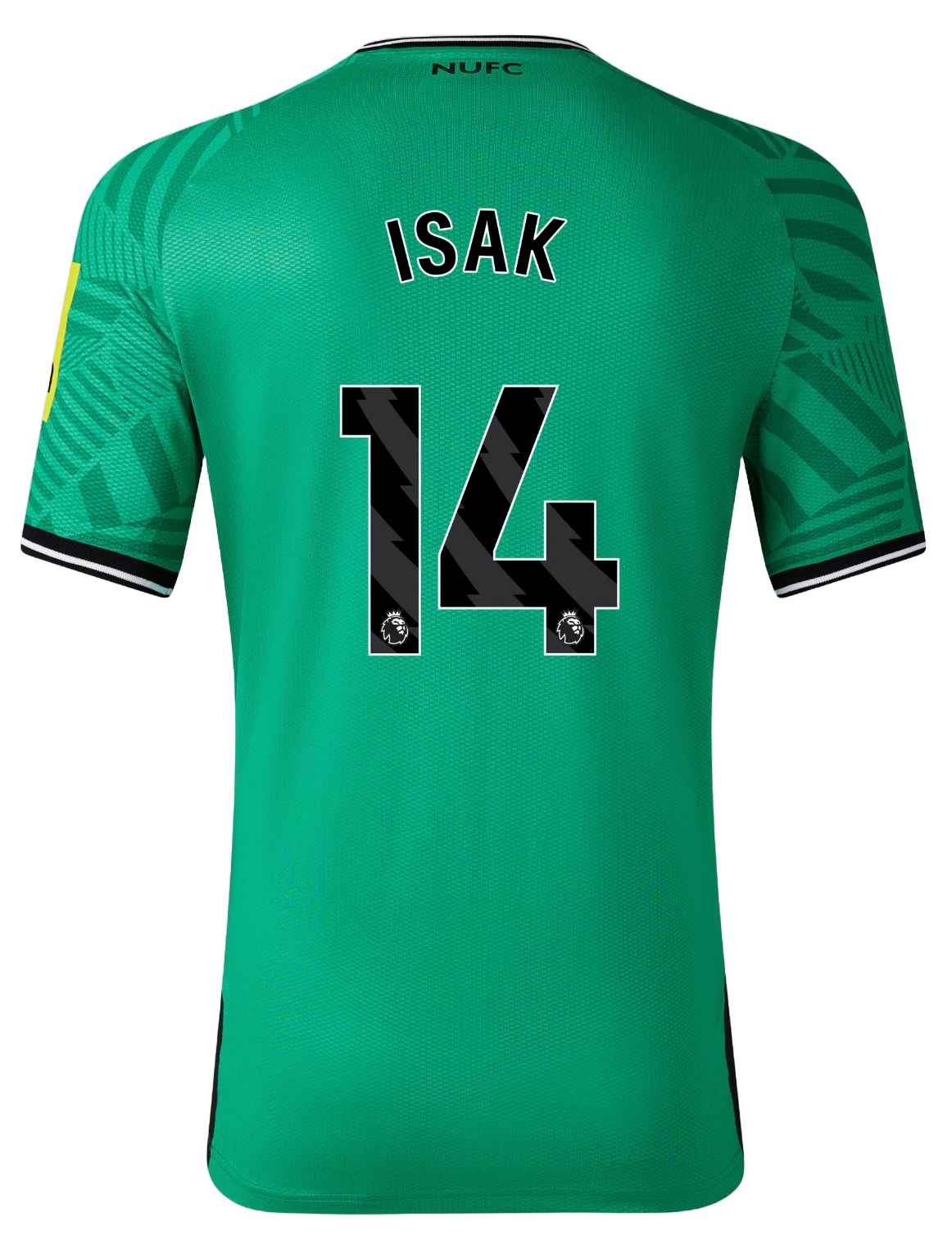 ISAK #14 Newcastle United 23/24 Authentic Men's Away Shirt - PL Font
