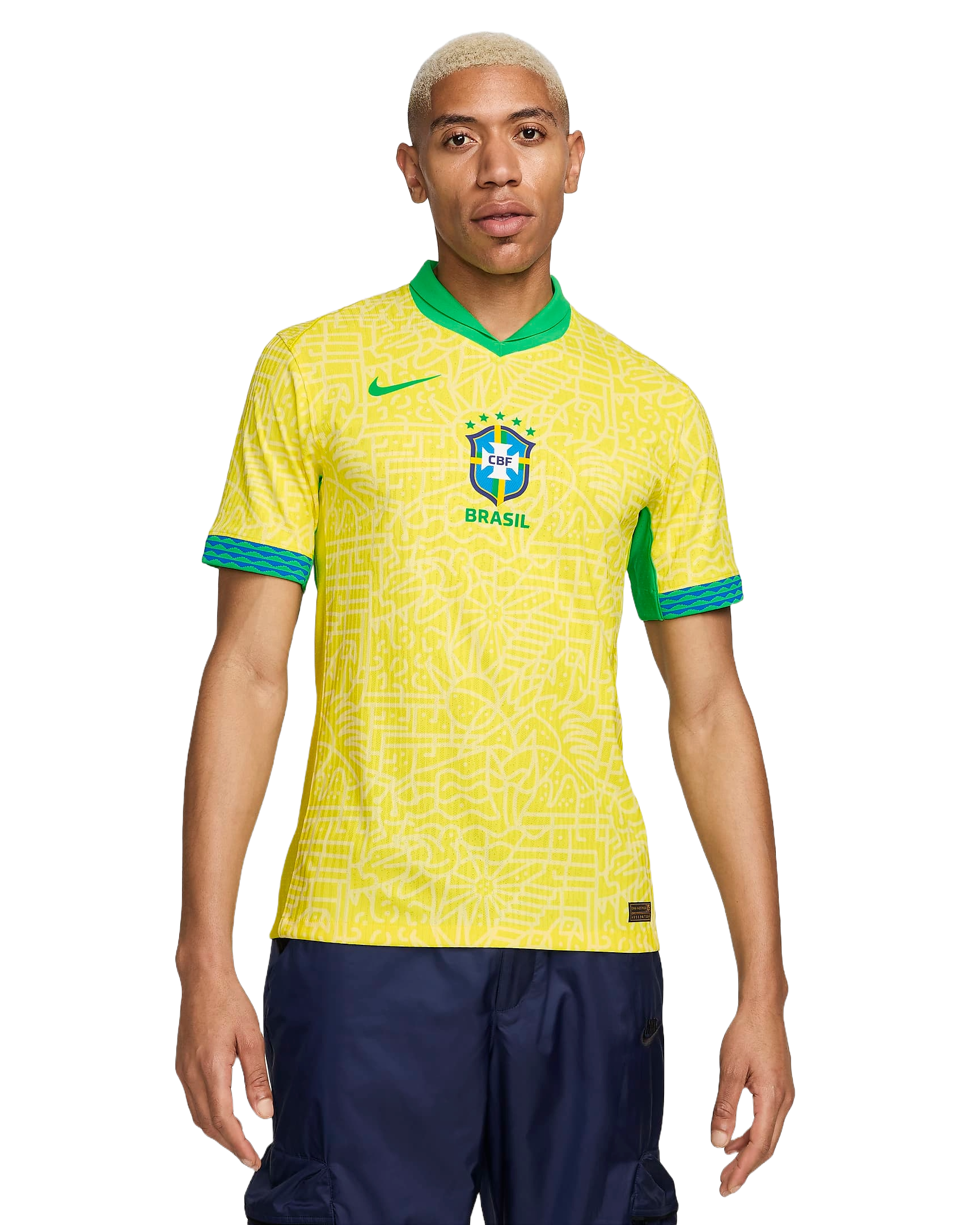 Brazil 2024 Authentic Men's Home Shirt