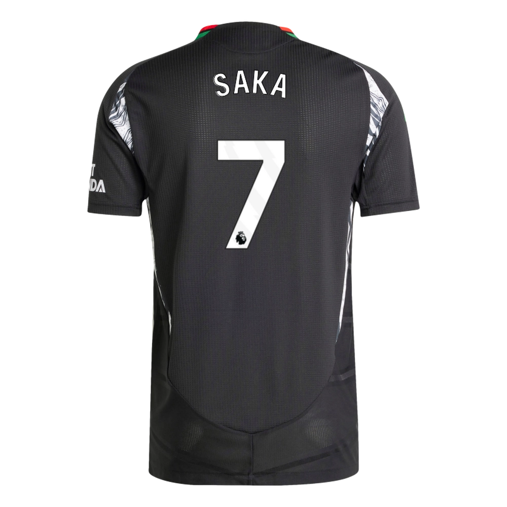 SAKA #7 Arsenal 24/25 Authentic Men's Away Shirt - PL Font
