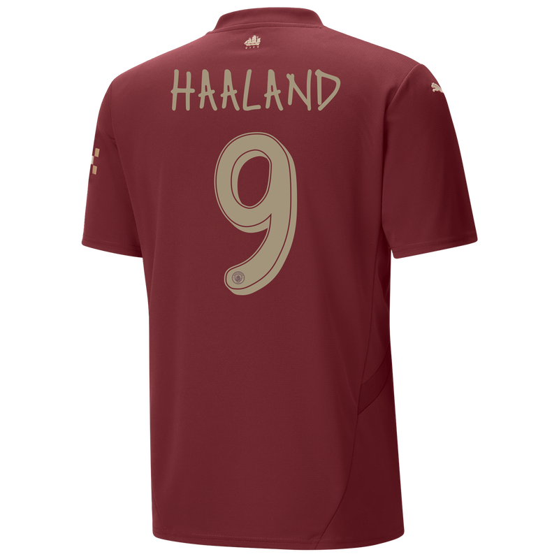 HAALAND #9 Manchester City 24/25 Stadium Men's Third Shirt - Man City Font