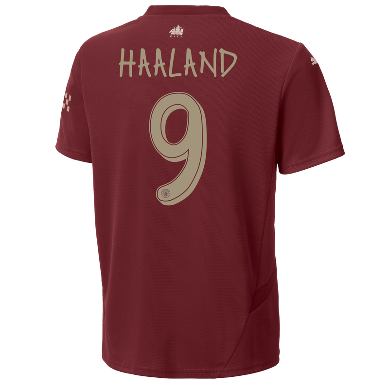 HAALAND #9 Manchester City 24/25 Kid's Third Shirt and Shorts - Man City Font