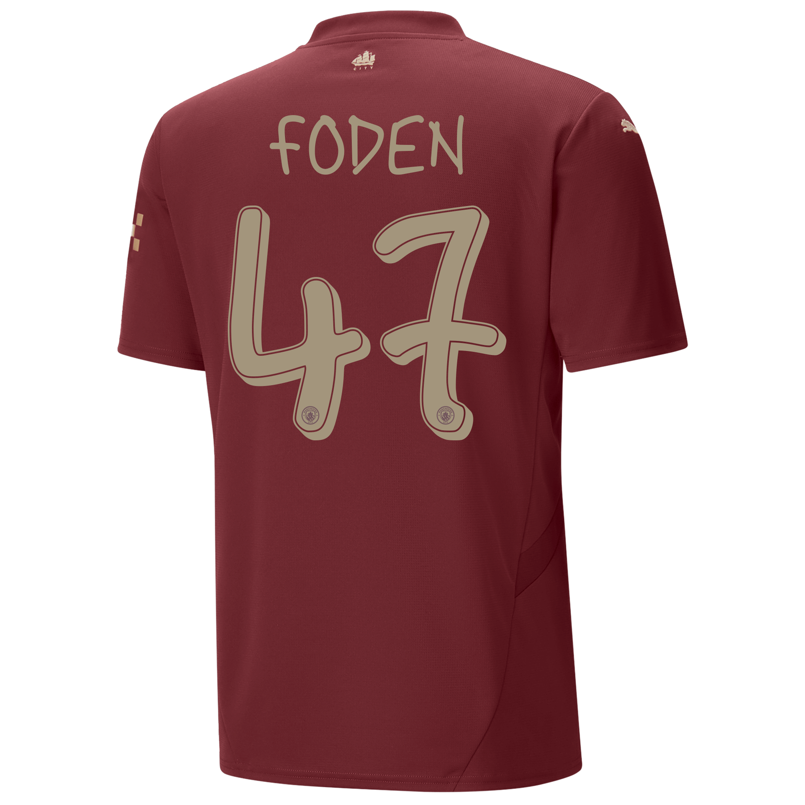 FODEN #47 Manchester City 24/25 Stadium Men's Third Shirt - Man City Font