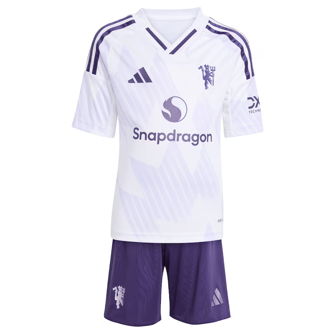 Manchester United 25/26 Kid's Away Mini-Kit