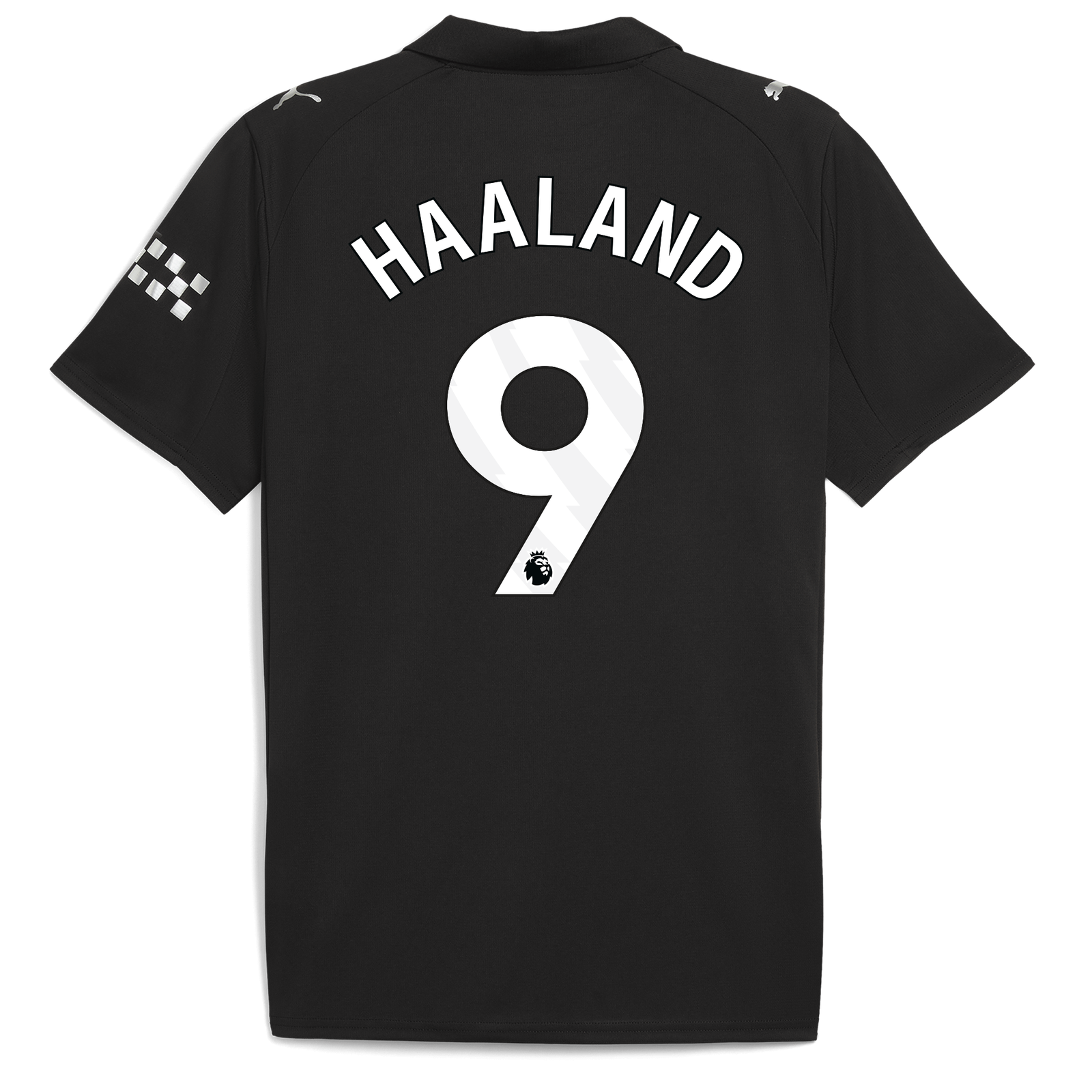 HAALAND #9 Manchester City 25/26 Stadium Men's Away Shirt - PL Font