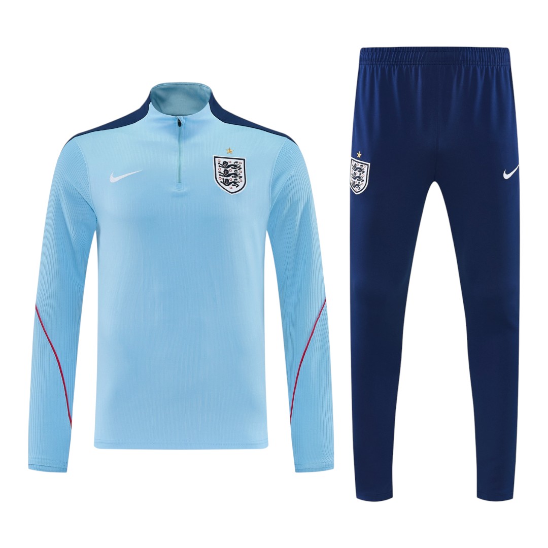 England 2026 Men's Sky Blue Short Zip Tracksuit