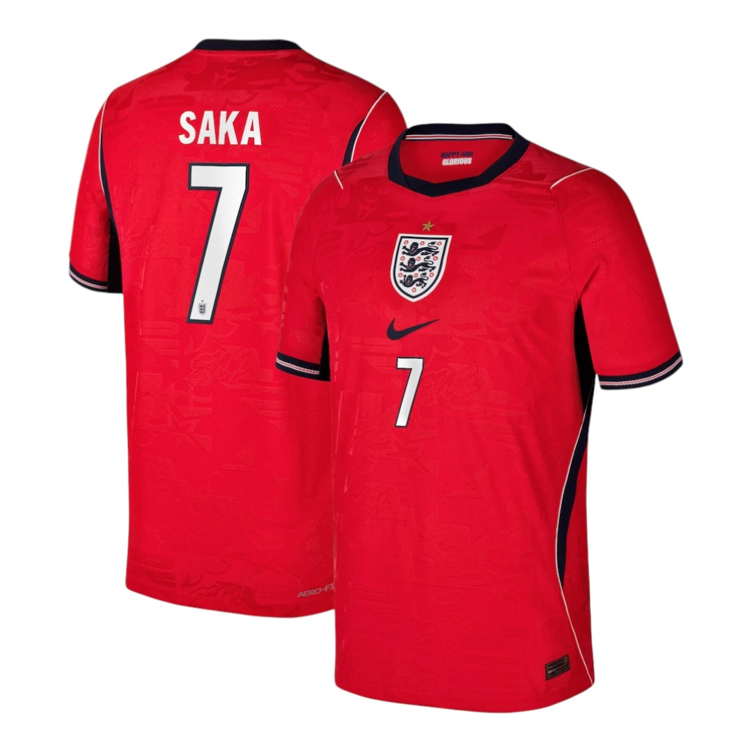 SAKA #7 England 2026 Authentic Men's Away Shirt