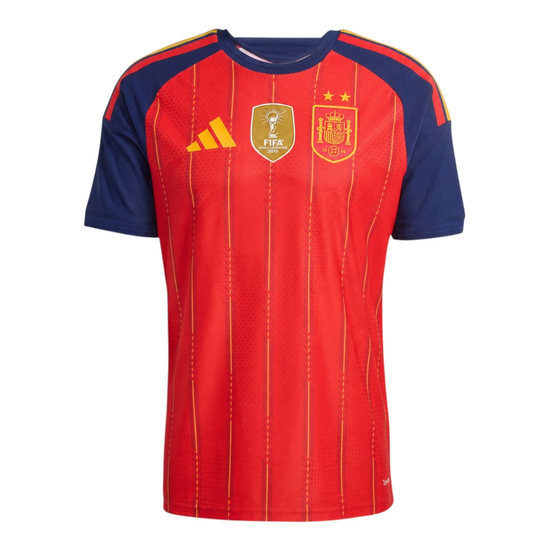 Spain 2026 World Cup Champions Authentic Men's Home Shirt