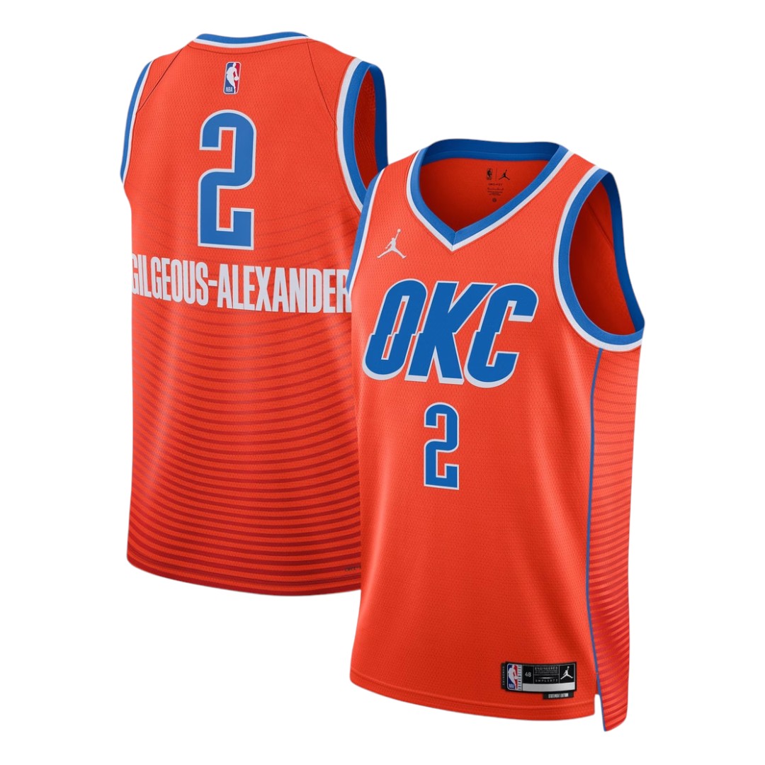 GILGEOUS-ALEXANDER #2 Oklahoma City Thunder 26/27 Men's Swingman Jersey - Statement