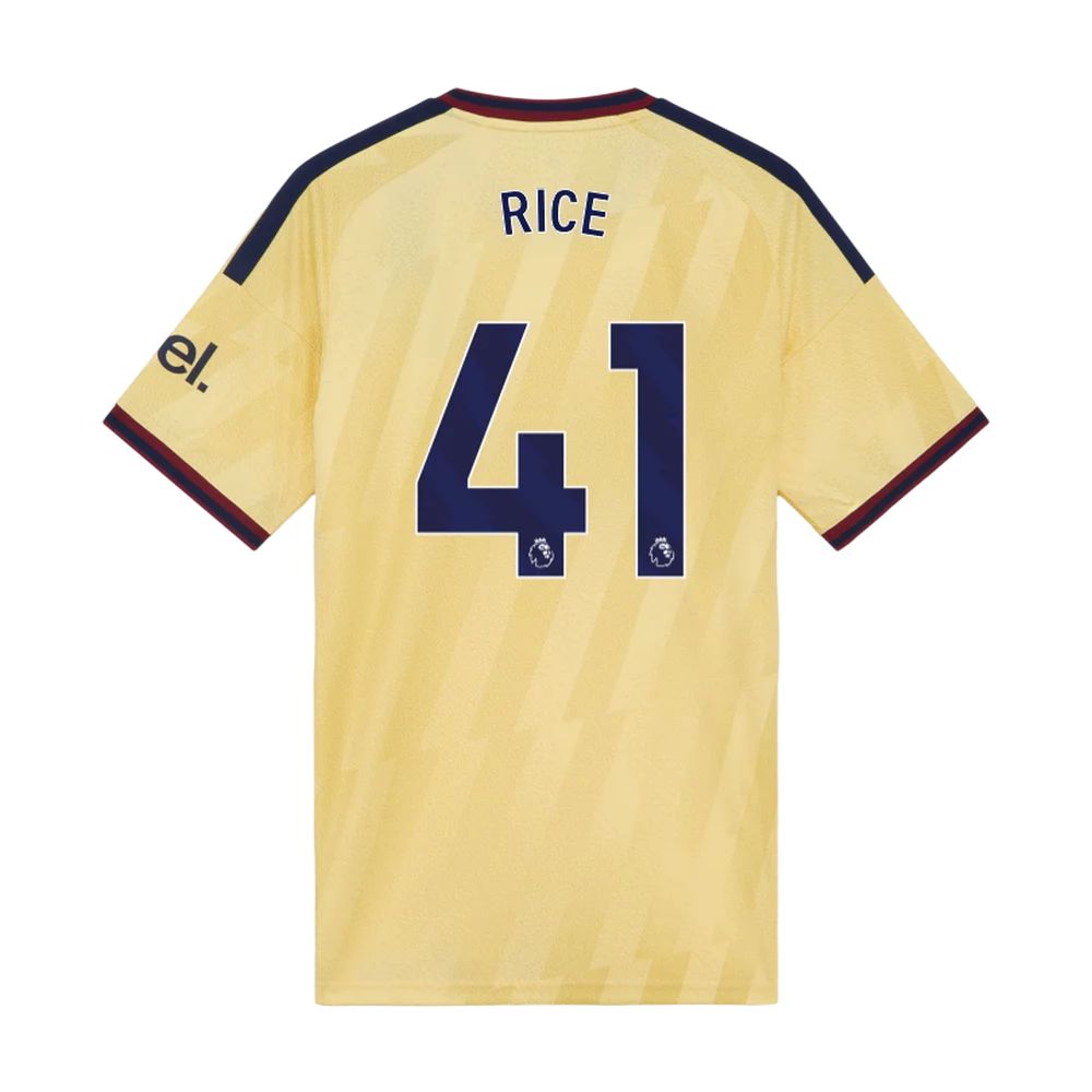 RICE #41 Arsenal 26/27 Stadium Men's Third Shirt - PL Font
