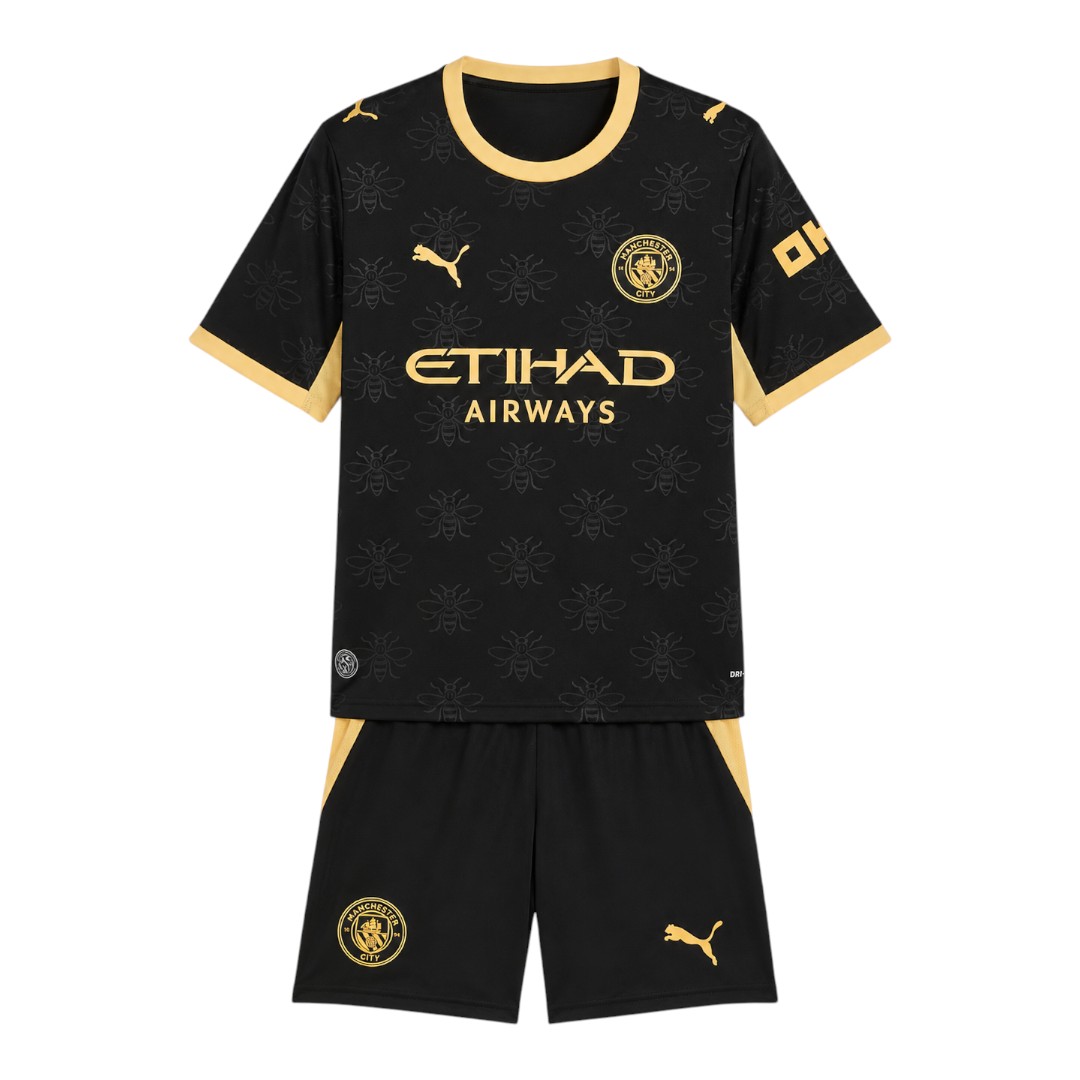 Manchester City 26/27 Kid's Away Set