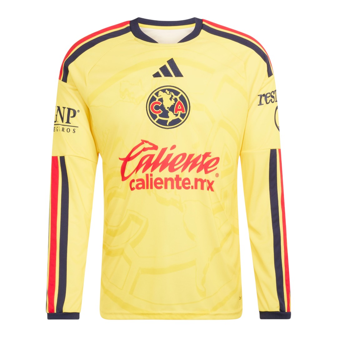 CF América 26/27 Men's Home Long Sleeve Shirt