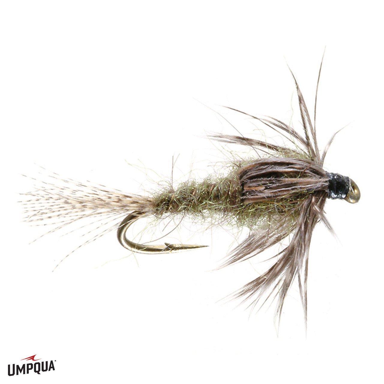 NYMPHS 1 DZ D16-5 BEAD HEAD GREEN DRAKE'S SIZES AVAILABLE 