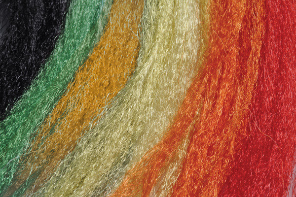 アンプカジィーロンPermatronL&LmicroFibesttsマテリアル Betts' Kinky Z-Lon - Fly Tying Material - Umpqua Feather Merchants