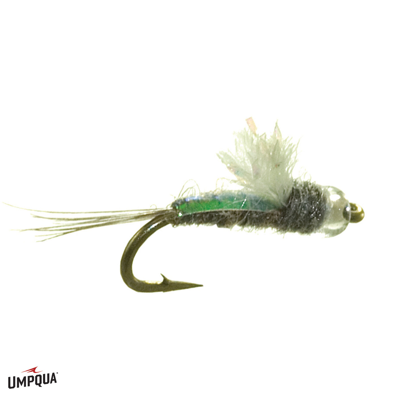 Umpqua Mercury Black Beauty 2 Pack Nymph Fly Fishing Flies