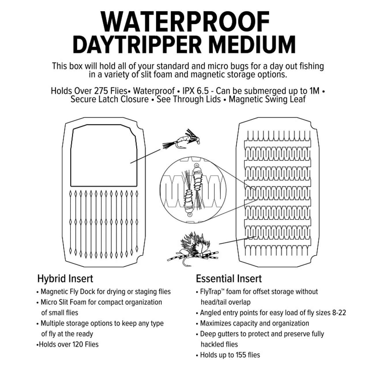 UPG FOAM WP DAYTRIPPER MEDIUM - Umpqua Feather Merchants