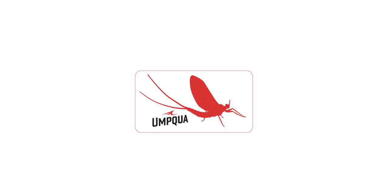 STICKER MAYFLY LOGO - Umpqua Feather Merchants