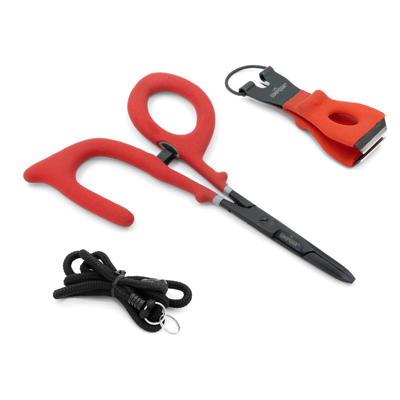 RIVERGRIP PS 6'' OPEN CLAMP/BIG NIP/LANYARD COMBO - Umpqua Feather