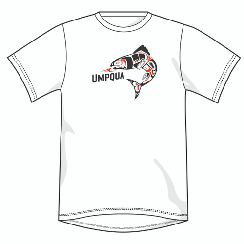 Womens LS Trout Tee- Umpqua Womens Tee Shirt - Umpqua Feather Merchants