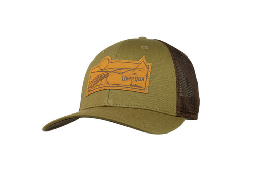 CADDIS FLOAT LEATHER PATCH CAP