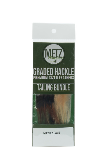 HACKLE TAILING BUNDLE 3PK