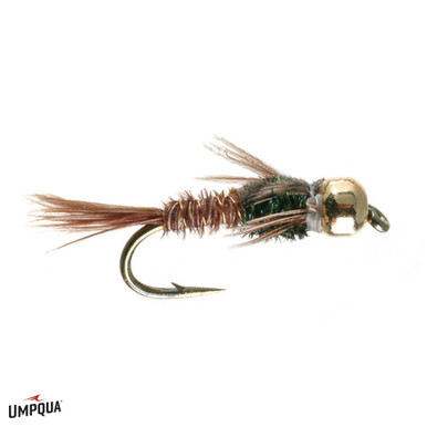 Umpqua Little Green Machine - Pheasant Tail Size 18