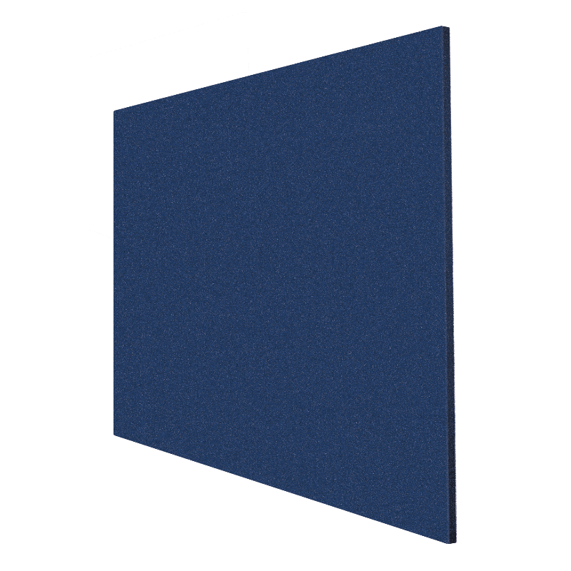 ASI Acoustical Fabric Panel – 1" Thick — Cobalt / 2'H x 4'W