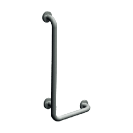 ASI 90° Grab Bar – Snap Flange (16" × 32") — Right / Smooth / 1-1/4"