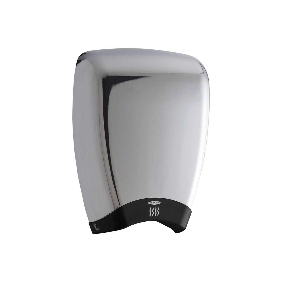 Bobrick B-7180/B-7188 TerraDry™ Surface-Mounted Automatic Hand Dryer, ADA Compliant — 230V / Polished Chrome
