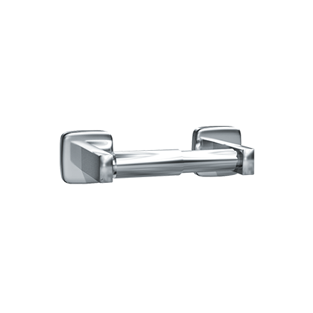 ASI Toilet Tissue Holder - Single - Surface Mounted - 7305-B/7305-S/7305-41 — Satin Stainless Steel
