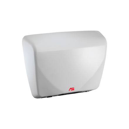ASI Profile™ Steel Cover Hand Dryer - 0185/0185-93 — White