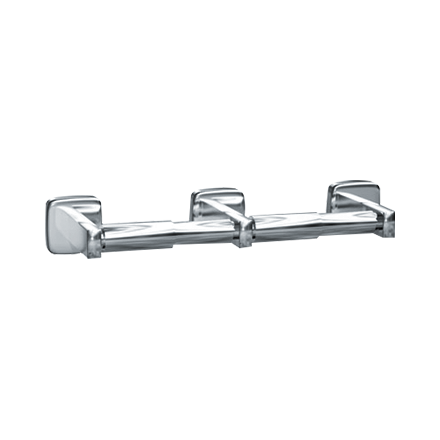 ASI Toilet Tissue Holder (Double) - Surface Mounted - 7305-2B/7305-2S/7305-2-41 — Satin