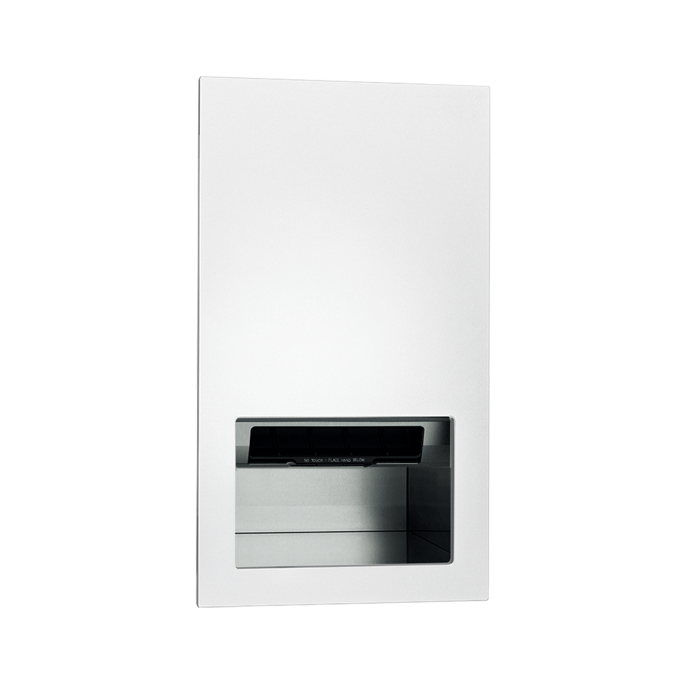 ASI PIATTO™ Completely Recessed Automatic Roll Paper Towel Dispenser - Phenolic Door - 645210 Series
