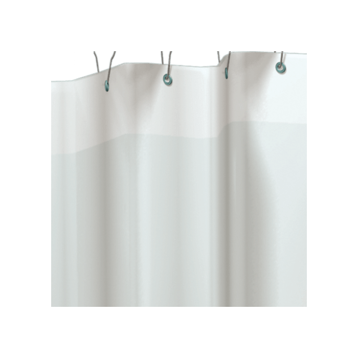 ASI Shower Curtain - 10 Ga. White Vinyl - 1200-V Series (Order Hooks Separately) — 42"