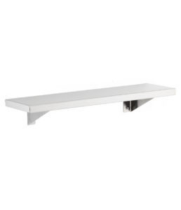 Bobrick B-298 Surface-Mounted Utility Shelf, Satin Finish — 24"